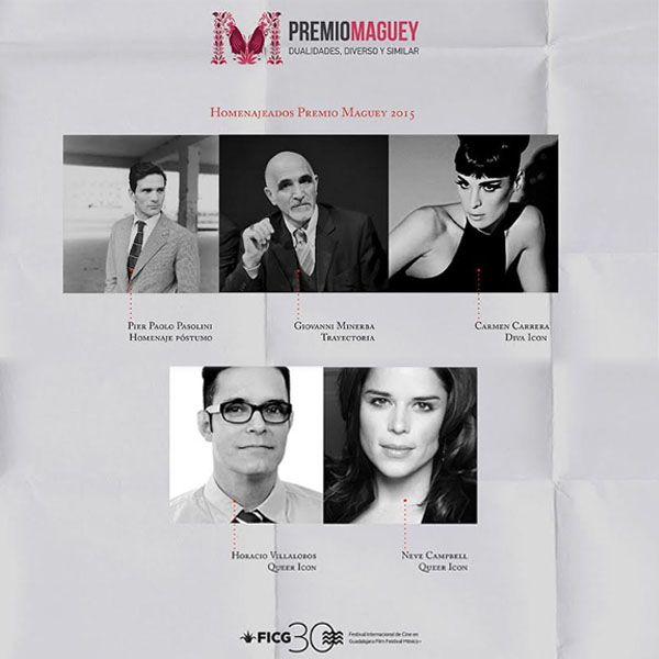 Premio Maguey anuncia a sus homenajeados en el FICG30